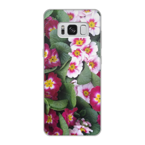 Заказать чехол для Samsung Galaxy S8/S8 Plus в Москве. Чехол для Samsung Galaxy S8, объёмная печать Цветы от THE_NISE  - готовые дизайны и нанесение принтов.