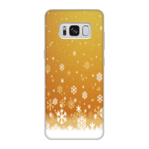 Заказать чехол для Samsung Galaxy S8/S8 Plus в Москве. Чехол для Samsung Galaxy S8, объёмная печать снежинки от THE_NISE  - готовые дизайны и нанесение принтов.