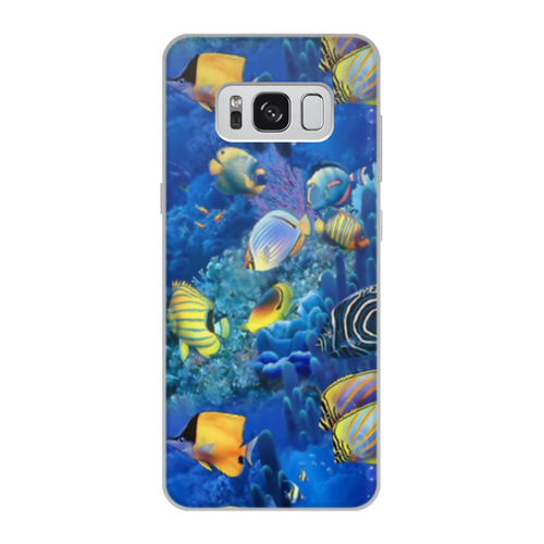 Заказать чехол для Samsung Galaxy S8/S8 Plus в Москве. Чехол для Samsung Galaxy S8, объёмная печать Морской риф от THE_NISE  - готовые дизайны и нанесение принтов.