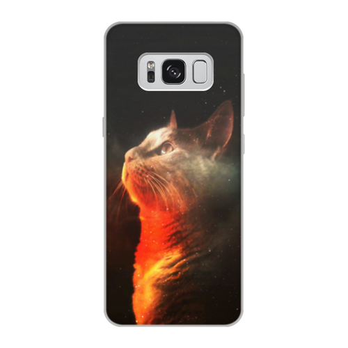 Заказать чехол для Samsung Galaxy S8/S8 Plus в Москве. Чехол для Samsung Galaxy S8, объёмная печать Кошка  от THE_NISE  - готовые дизайны и нанесение принтов.