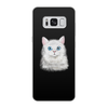 Заказать чехол для Samsung Galaxy S8/S8 Plus в Москве. Чехол для Samsung Galaxy S8, объёмная печать кошка от THE_NISE  - готовые дизайны и нанесение принтов.