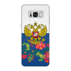 Заказать чехол для Samsung Galaxy S8/S8 Plus в Москве. Чехол для Samsung Galaxy S8, объёмная печать Хохлома от THE_NISE  - готовые дизайны и нанесение принтов.