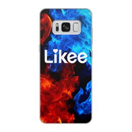 Заказать чехол для Samsung Galaxy S8/S8 Plus в Москве. Чехол для Samsung Galaxy S8, объёмная печать Likee от THE_NISE  - готовые дизайны и нанесение принтов.