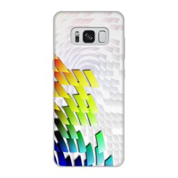 Заказать чехол для Samsung Galaxy S8/S8 Plus в Москве. Чехол для Samsung Galaxy S8, объёмная печать с яркой графической абстракцией. от Zorgo-Art  - готовые дизайны и нанесение принтов.