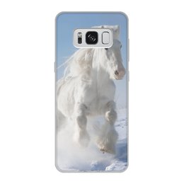 Заказать чехол для Samsung Galaxy S8/S8 Plus в Москве. Чехол для Samsung Galaxy S8, объёмная печать Лошадь от THE_NISE  - готовые дизайны и нанесение принтов.