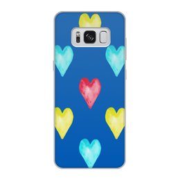 Заказать чехол для Samsung Galaxy S8/S8 Plus в Москве. Чехол для Samsung Galaxy S8, объёмная печать Сердце от THE_NISE  - готовые дизайны и нанесение принтов.