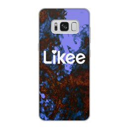 Заказать чехол для Samsung Galaxy S8/S8 Plus в Москве. Чехол для Samsung Galaxy S8, объёмная печать Likee от THE_NISE  - готовые дизайны и нанесение принтов.