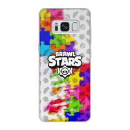 Заказать чехол для Samsung Galaxy S8/S8 Plus в Москве. Чехол для Samsung Galaxy S8, объёмная печать Brawl Stars от THE_NISE  - готовые дизайны и нанесение принтов.