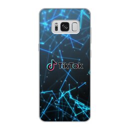 Заказать чехол для Samsung Galaxy S8/S8 Plus в Москве. Чехол для Samsung Galaxy S8, объёмная печать Tik Tok от THE_NISE  - готовые дизайны и нанесение принтов.