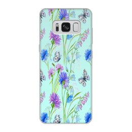 Заказать чехол для Samsung Galaxy S8/S8 Plus в Москве. Чехол для Samsung Galaxy S8, объёмная печать бабочки от THE_NISE  - готовые дизайны и нанесение принтов.