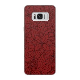 Заказать чехол для Samsung Galaxy S8/S8 Plus в Москве. Чехол для Samsung Galaxy S8, объёмная печать цветы от THE_NISE  - готовые дизайны и нанесение принтов.