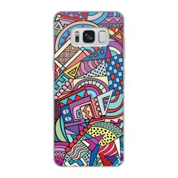 Заказать чехол для Samsung Galaxy S8/S8 Plus в Москве. Чехол для Samsung Galaxy S8, объёмная печать мозаика от THE_NISE  - готовые дизайны и нанесение принтов.