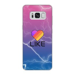 Заказать чехол для Samsung Galaxy S8/S8 Plus в Москве. Чехол для Samsung Galaxy S8, объёмная печать Likee от THE_NISE  - готовые дизайны и нанесение принтов.