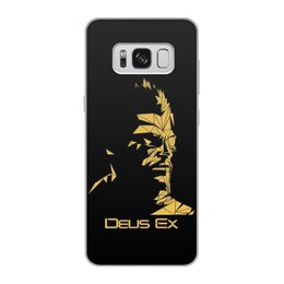 Заказать чехол для Samsung Galaxy S8/S8 Plus в Москве. Чехол для Samsung Galaxy S8, объёмная печать Deus Ex от GeekFox  - готовые дизайны и нанесение принтов.