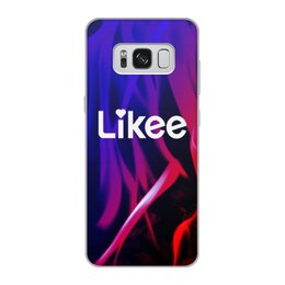 Заказать чехол для Samsung Galaxy S8/S8 Plus в Москве. Чехол для Samsung Galaxy S8, объёмная печать Likee от THE_NISE  - готовые дизайны и нанесение принтов.