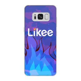 Заказать чехол для Samsung Galaxy S8/S8 Plus в Москве. Чехол для Samsung Galaxy S8, объёмная печать Likee от THE_NISE  - готовые дизайны и нанесение принтов.