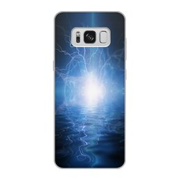 Заказать чехол для Samsung Galaxy S8/S8 Plus в Москве. Чехол для Samsung Galaxy S8, объёмная печать молния от THE_NISE  - готовые дизайны и нанесение принтов.