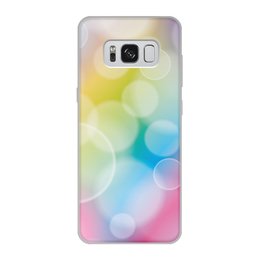 Заказать чехол для Samsung Galaxy S8/S8 Plus в Москве. Чехол для Samsung Galaxy S8, объёмная печать  блики света от THE_NISE  - готовые дизайны и нанесение принтов.