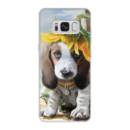 Заказать чехол для Samsung Galaxy S8/S8 Plus в Москве. Чехол для Samsung Galaxy S8, объёмная печать Собака от Ирина - готовые дизайны и нанесение принтов.