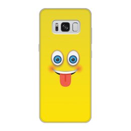 Заказать чехол для Samsung Galaxy S8/S8 Plus в Москве. Чехол для Samsung Galaxy S8, объёмная печать smile от THE_NISE  - готовые дизайны и нанесение принтов.