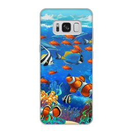 Заказать чехол для Samsung Galaxy S8/S8 Plus в Москве. Чехол для Samsung Galaxy S8, объёмная печать Морской риф от THE_NISE  - готовые дизайны и нанесение принтов.