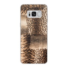 Заказать чехол для Samsung Galaxy S8/S8 Plus в Москве. Чехол для Samsung Galaxy S8, объёмная печать леопард от THE_NISE  - готовые дизайны и нанесение принтов.