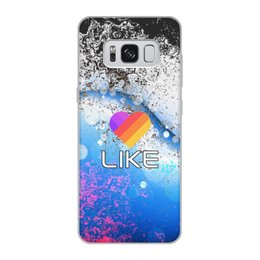 Заказать чехол для Samsung Galaxy S8/S8 Plus в Москве. Чехол для Samsung Galaxy S8, объёмная печать Likee от THE_NISE  - готовые дизайны и нанесение принтов.