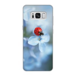 Заказать чехол для Samsung Galaxy S8/S8 Plus в Москве. Чехол для Samsung Galaxy S8, объёмная печать Божья коровка от THE_NISE  - готовые дизайны и нанесение принтов.