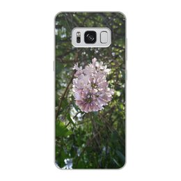 Заказать чехол для Samsung Galaxy S8/S8 Plus в Москве. Чехол для Samsung Galaxy S8, объёмная печать Сирень от FireFoxa - готовые дизайны и нанесение принтов.