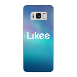 Заказать чехол для Samsung Galaxy S8/S8 Plus в Москве. Чехол для Samsung Galaxy S8, объёмная печать Likee от THE_NISE  - готовые дизайны и нанесение принтов.