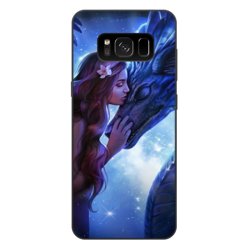 Printio Чехол для Samsung Galaxy S8 Plus, объёмная печать Морской дракон фыр