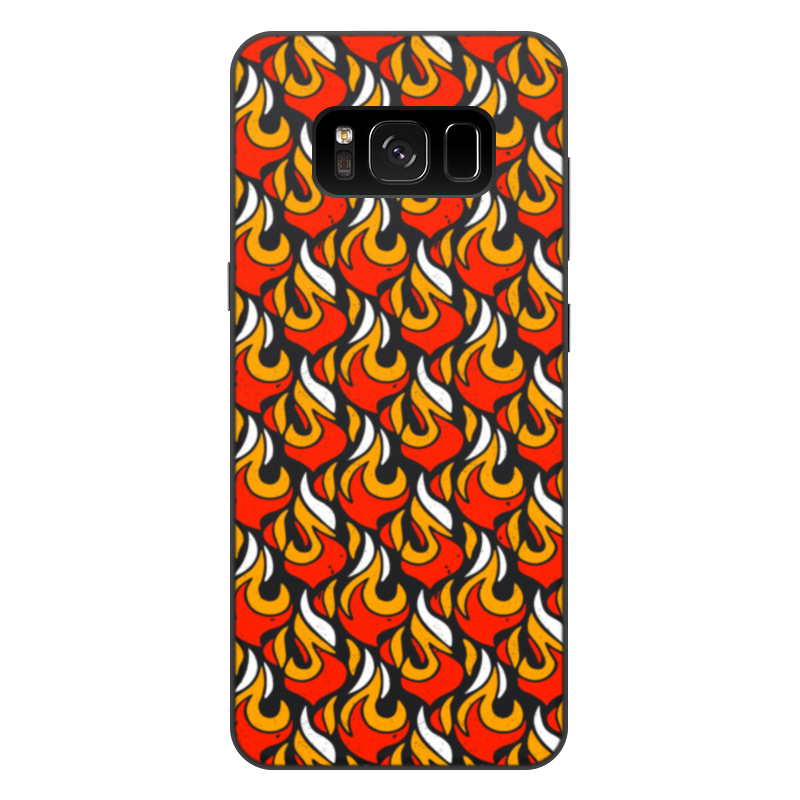 Printio Чехол для Samsung Galaxy S8 Plus, объёмная печать ✪огненный✪ printio чехол для samsung galaxy s8 объёмная печать ящерка огненный сцинк