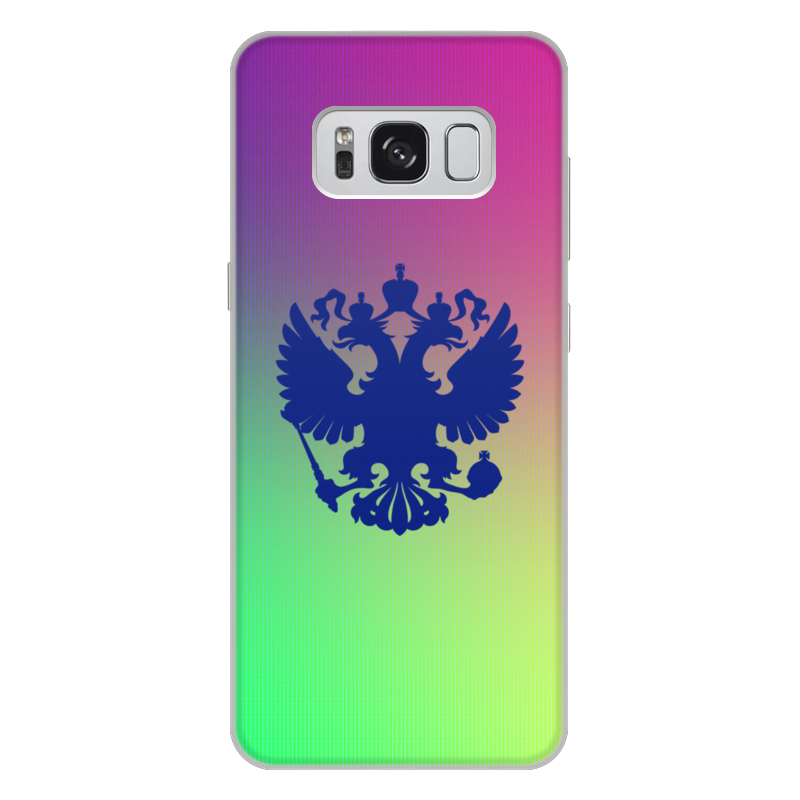 Printio Чехол для Samsung Galaxy S8 Plus, объёмная печать Герб россии printio чехол для samsung galaxy s8 plus объёмная печать герб россии