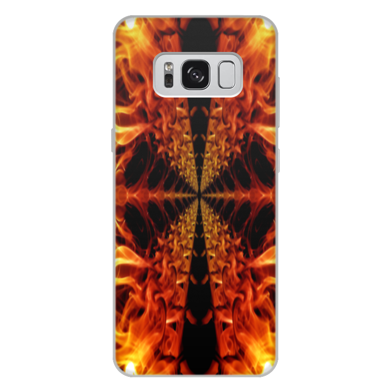 printio чехол для samsung galaxy s8 объёмная печать пламя огня Printio Чехол для Samsung Galaxy S8 Plus, объёмная печать Пламя