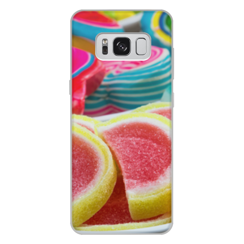 Printio Чехол для Samsung Galaxy S8 Plus, объёмная печать Мармелад