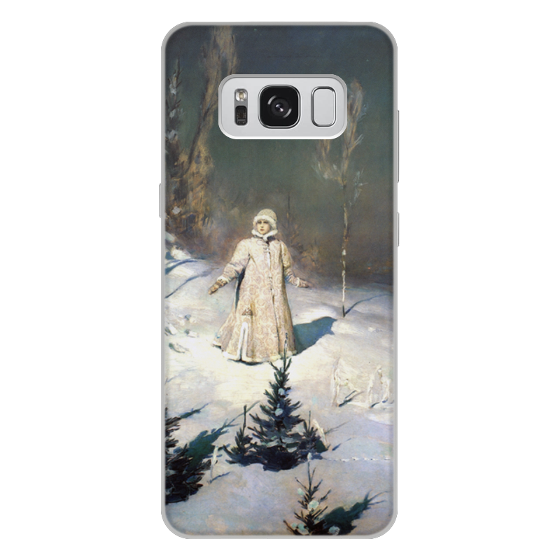 Printio Чехол для Samsung Galaxy S8 Plus, объёмная печать Снегурочка (картина васнецова) printio чехол для iphone 8 plus объёмная печать снегурочка картина васнецова
