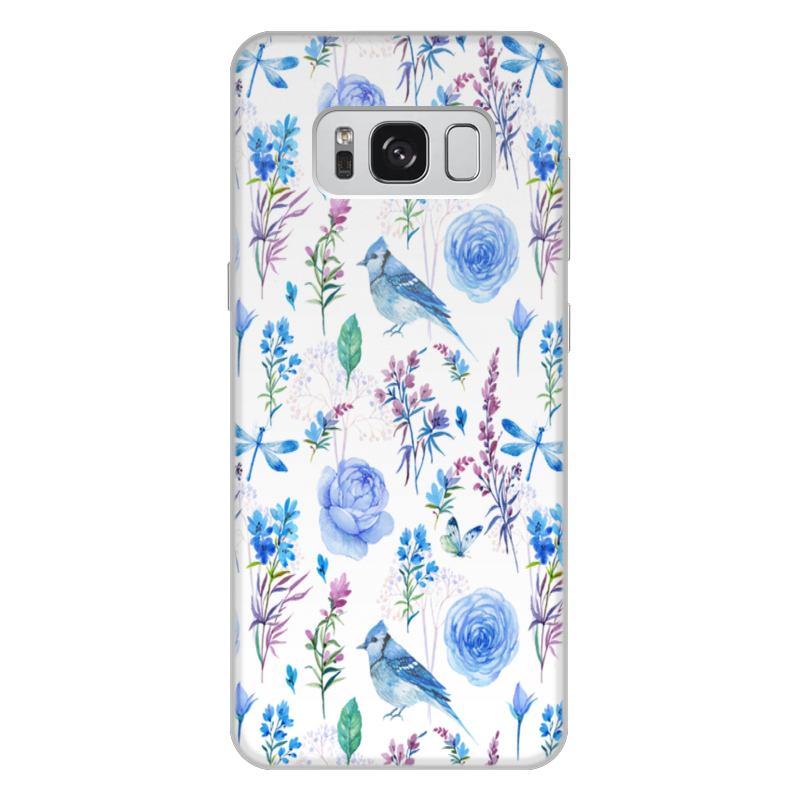 Printio Чехол для Samsung Galaxy S8 Plus, объёмная печать Птицы