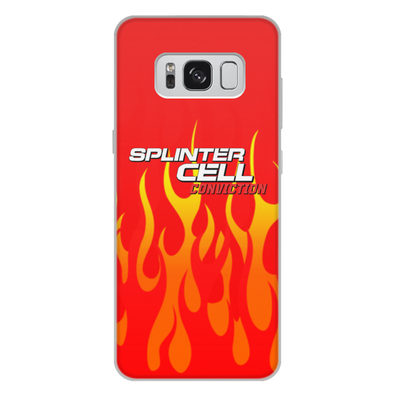 Printio Чехол для Samsung Galaxy S8 Plus, объёмная печать Splinter cell