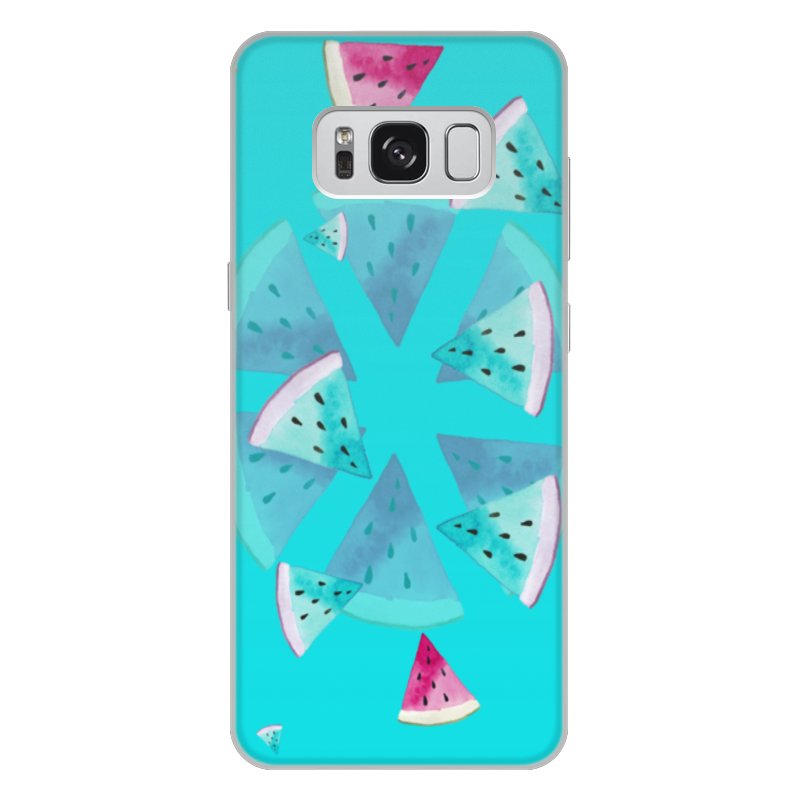 Printio Чехол для Samsung Galaxy S8 Plus, объёмная печать Арбуз printio чехол для samsung galaxy s8 plus объёмная печать пляж моря