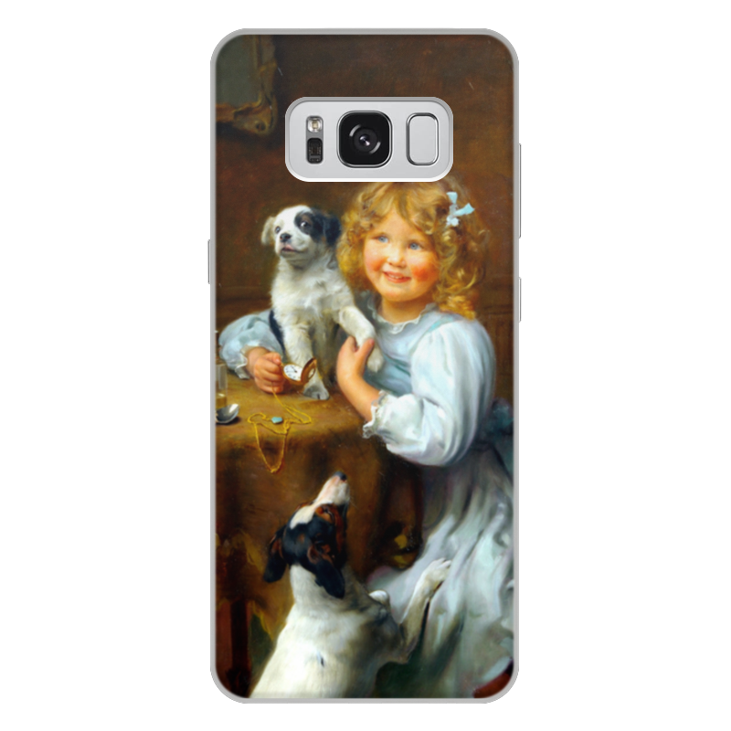 Printio Чехол для Samsung Galaxy S8 Plus, объёмная печать Картина артура элсли (1860-1952) gosso ультратонкий силиконовый чехол накладка для samsung galaxy a6 plus 2018 с принтом недовольный кот