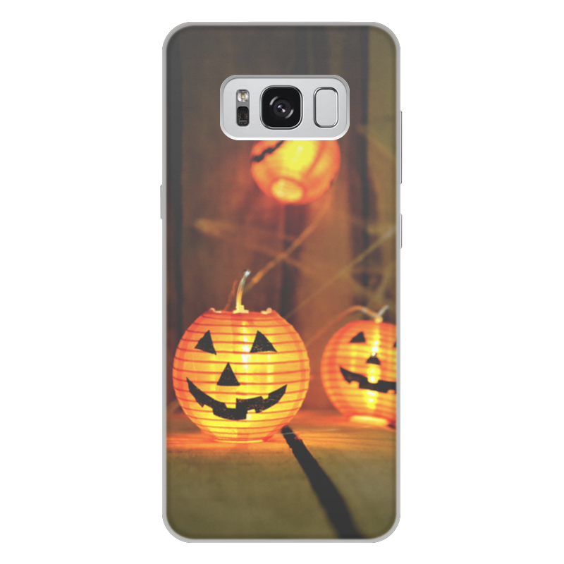 Printio Чехол для Samsung Galaxy S8 Plus, объёмная печать Хэллоуин