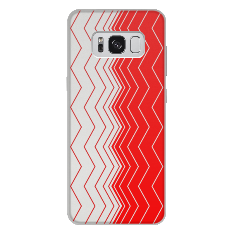 Printio Чехол для Samsung Galaxy S8 Plus, объёмная печать Вибрация, с выбором цвета чехол накладка soft sense для samsung galaxy a21s красный