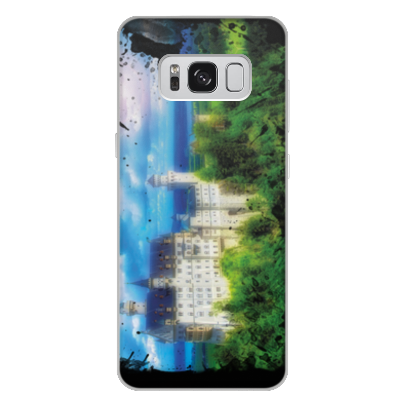 Printio Чехол для Samsung Galaxy S8 Plus, объёмная печать Замок силиконовый чехол созвездие в горах на samsung galaxy j7 2016 самсунг галакси джей 7 2016