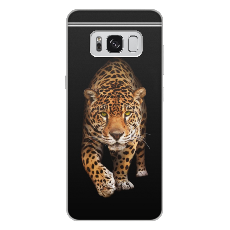 Printio Чехол для Samsung Galaxy S8 Plus, объёмная печать Леопард. живая природа printio чехол для iphone 6 plus объёмная печать леопард живая природа