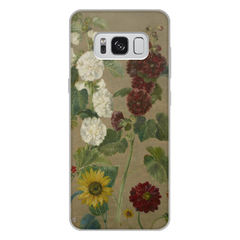 Printio Чехол для Samsung Galaxy S8 Plus, объёмная печать Цветы (картина эжена делакруа) printio чехол для iphone 7 plus объёмная печать цветы картина эжена делакруа