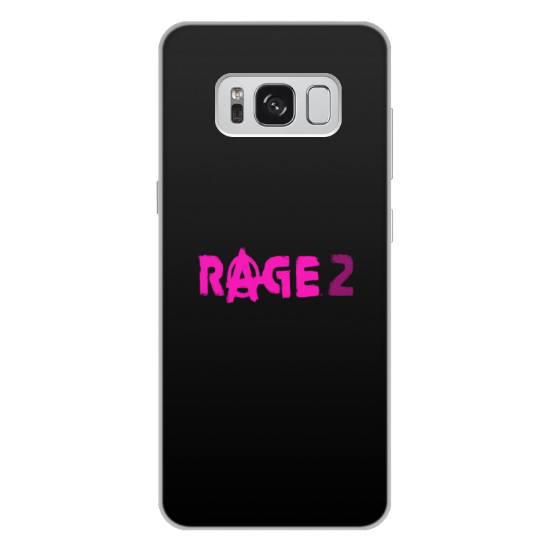 Printio Чехол для Samsung Galaxy S8 Plus, объёмная печать rage 2