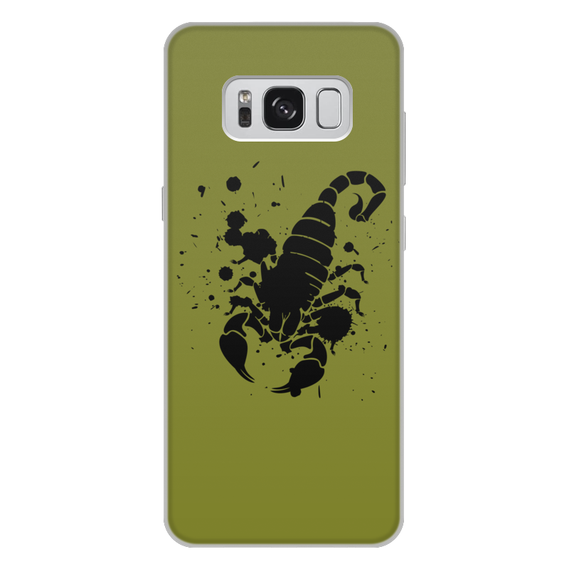 Printio Чехол для Samsung Galaxy S8 Plus, объёмная печать Скорпион (24.10-21.11) printio чехол для iphone 7 объёмная печать скорпион 24 10 21 11
