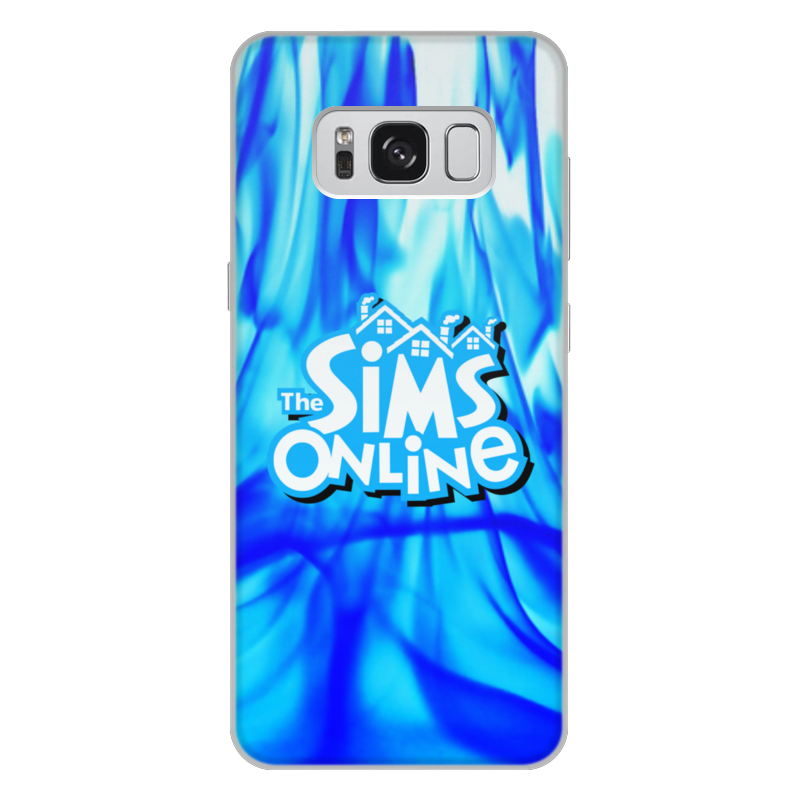 Printio Чехол для Samsung Galaxy S8 Plus, объёмная печать Sims online