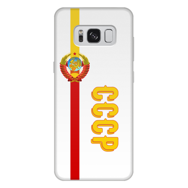 Printio Чехол для Samsung Galaxy S8 Plus, объёмная печать Советский союз printio чехол для samsung galaxy s8 plus объёмная печать ленивый геймер