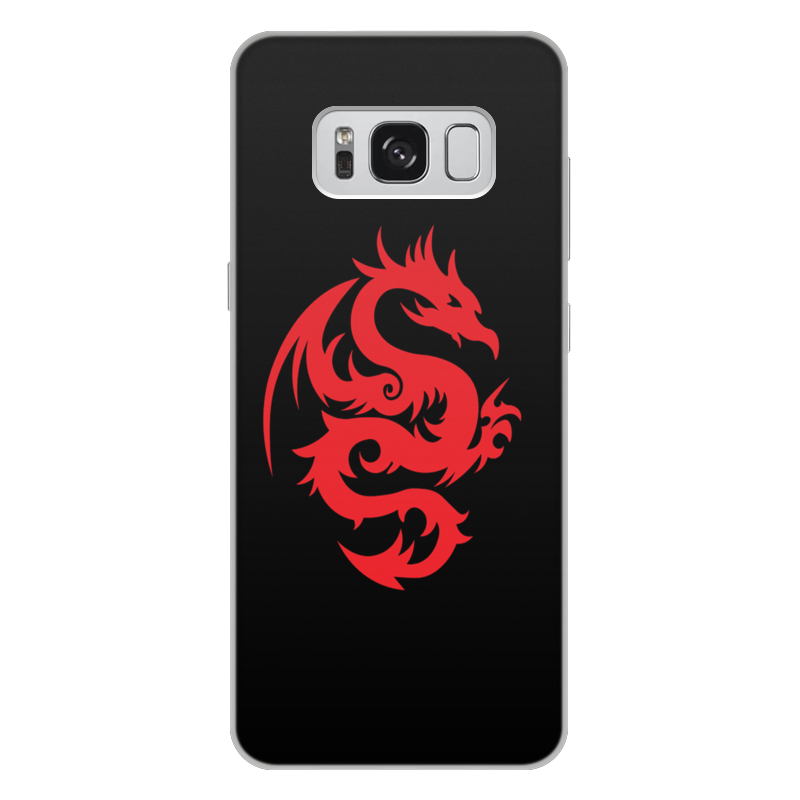 Printio Чехол для Samsung Galaxy S8 Plus, объёмная печать Драконы фэнтези. символика printio чехол для iphone 7 plus объёмная печать драконы фэнтези символика